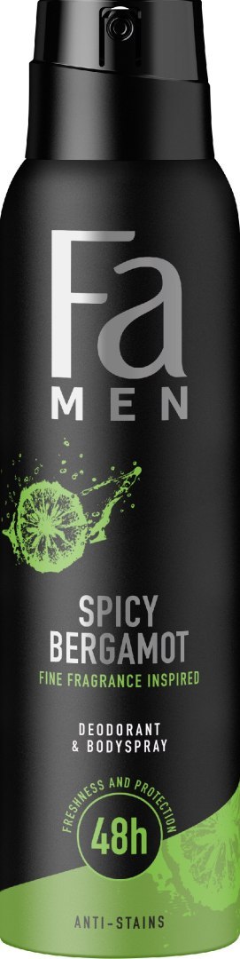 SCHWARZKOPF FA MEN Deo Spray Spicy Bergamot 150 ml