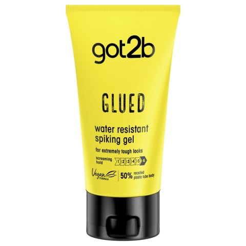 Got2b wodoodporny żel do stylizacji włosów Glued - ekstremalnie mocny 150 ml