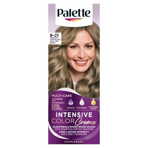 Palette Intensive Color Creme krem koloryzujący nr 8-21 - popielaty jasny blond 1 op.