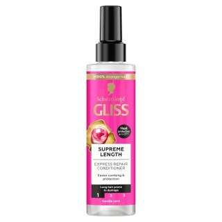 Schwarzkopf Gliss Ekspresowa odżywka do włosów Supreme Lenght 200 ml