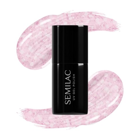 Semilac lakier hybrydowy 491 Strawberry Ice 7 ml