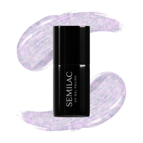 Semilac lakier hybrydowy 492 Icy Lavender Bliss 7 ml