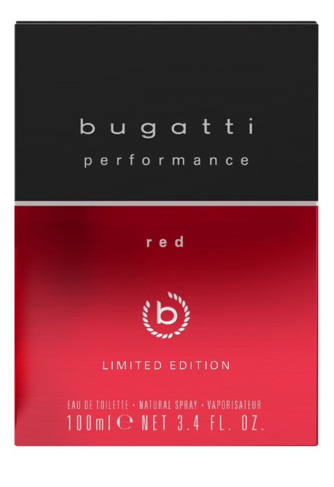 Bugatti Performance Red Woda Toaletowa Męska 100 ml