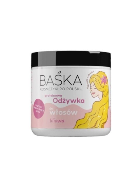 Baśka emolientowa odżywka do włosów - liliowa 250 ml