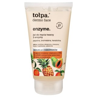 Tołpa Dermo Face Enzyme żel do mycia twarzy 3 Enzymy - redukcja zaskórników 150 ml