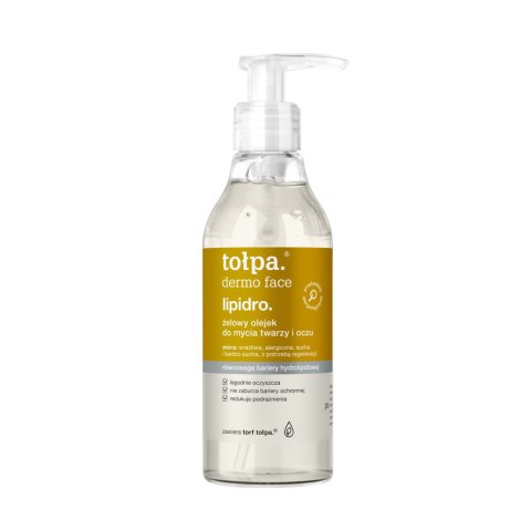 Tołpa Dermo Face Lipidro Żelowy olejek do mycia twarzy i oczu - równowaga bariery hydrolipidowej 195 ml