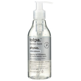 Tołpa Dermo Face Physio Mikrobiom łagodny żel micelarny do mycia twarzy i oczu 195 ml