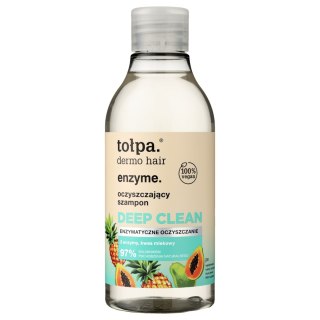 Tołpa Dermo Hair Enzyme szampon enzymatyczny oczyszczający Deep Clean 300 ml