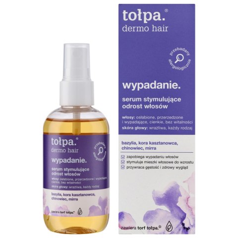 Tołpa Dermo Hair wypadanie serum stymulujące odrost włosów 100 ml