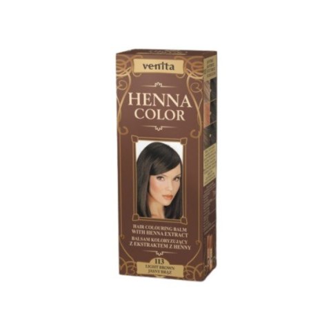Venita balsam koloryzujący z ekstraktem z henny 113 - Jasny brąz 75 ml