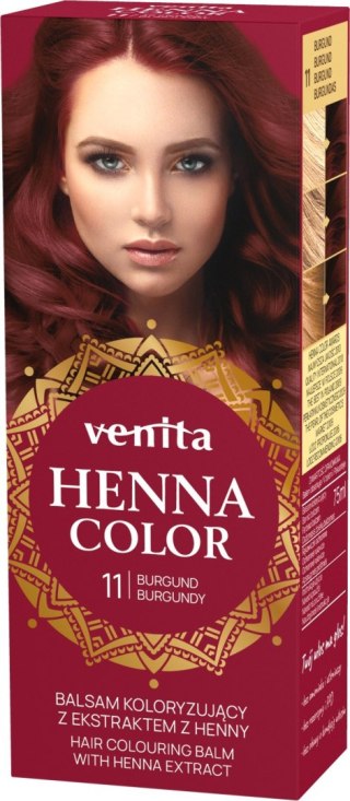 Venita HENNA COLOR balsam nr 11 BURGUND