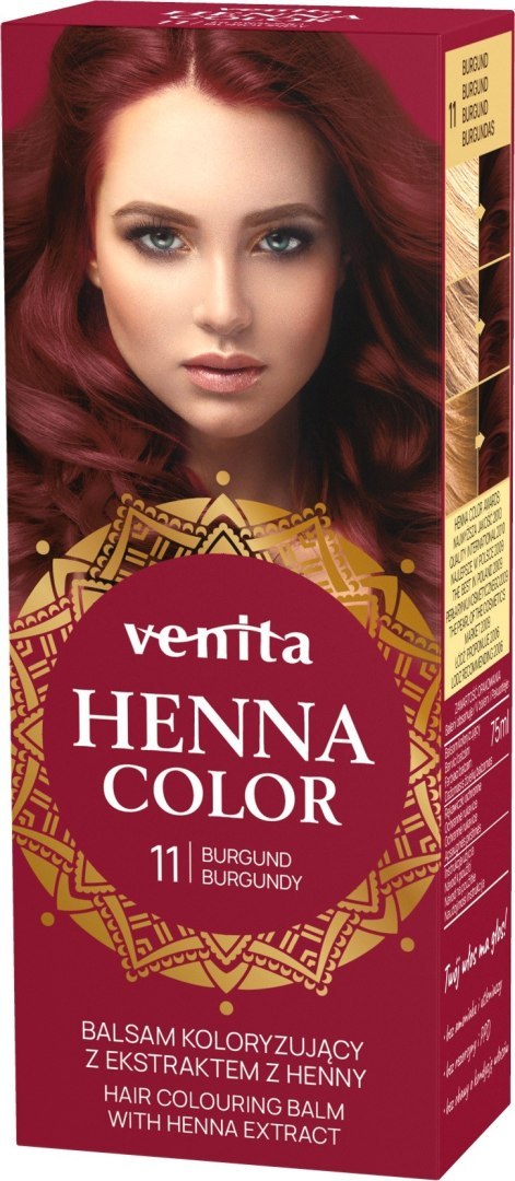 Venita HENNA COLOR balsam nr 11 BURGUND
