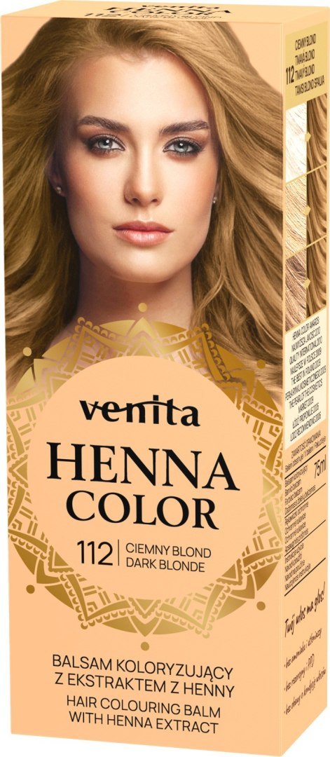 Venita HENNA COLOR balsam nr 112 ciemny blond