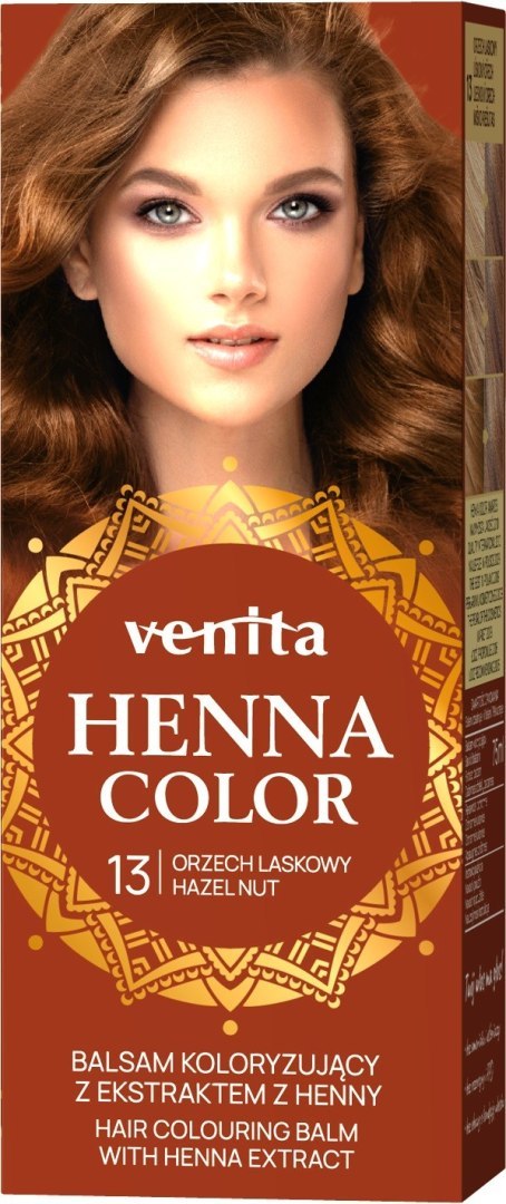 Venita HENNA COLOR balsam nr 13 ORZECH LASKOWY