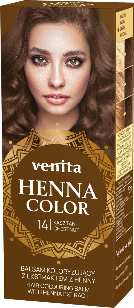 Venita HENNA COLOR balsam nr 14 KASZTAN
