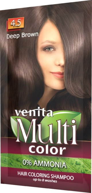Venita Multicolor szampon koloryzujący 4.5 Deep Brown 40 g