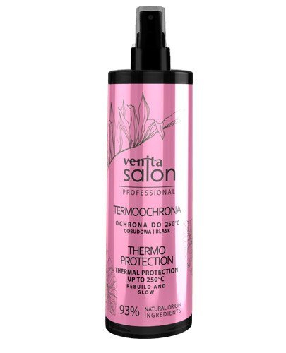 Venita Salon Professional spray stylizujący do włosów - Termoochrona 200 ml