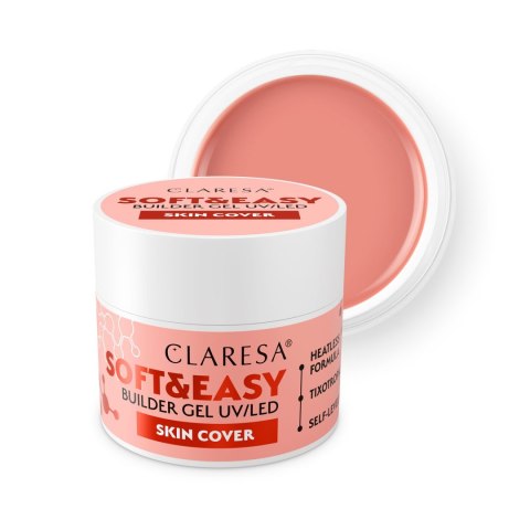 Claresa Soft&Easy żel budujący do paznokci Skin Cover 12 g