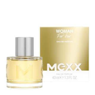 MEXX Woman for Her Woda perfumowana damska 40 ml - Codzienna dawka optymizmu
