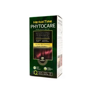 ENERGY OF VITAMINS HERBAL TIME Phytocare Farba do włosów naturalna 4R Dark Sourcherry