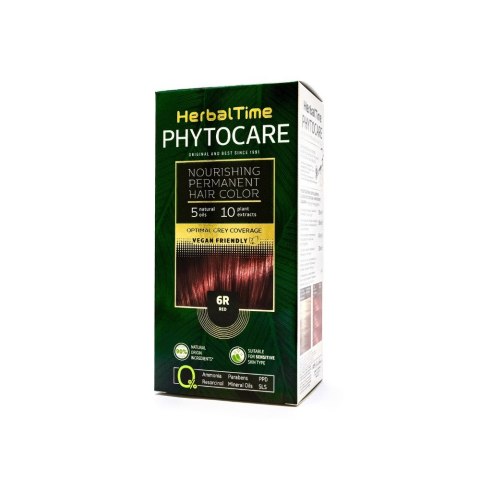Energy of Vitamins HERBAL TIME Phytocare farba do włosów naturalna 6R Red