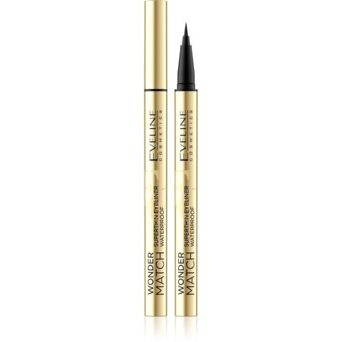Eveline Wonder Match Precyzyjny Eyeliner w Pisaku - Wodoodporny (Czarny)