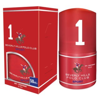 Fragrance Beverly Hills Polo Club 1 Antyperspirant Roll-on dla Mężczyzn 50 ml