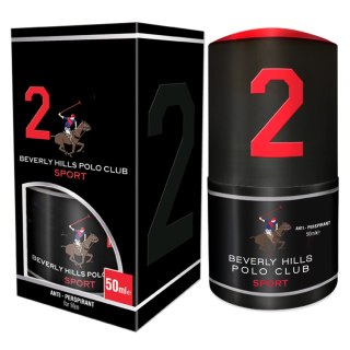 Fragrance Beverly Hills Polo Club 2 Antyperspirant Roll-on dla Mężczyzn 50 ml