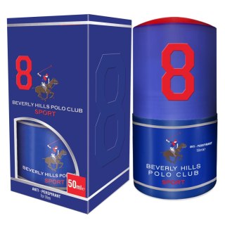 Fragrance Beverly Hills Polo Club 8 Antyperspirant Roll-on dla Mężczyzn 50 ml