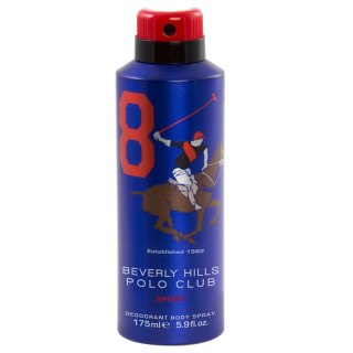BEVERLY HILLS Polo Club 8 Dezodorant w Sprayu dla Mężczyzn 175 ml