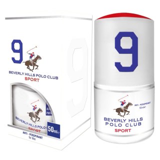 Fragrance Beverly Hills Polo Club 9 Antyperspirant Roll-on dla Mężczyzn 50 ml