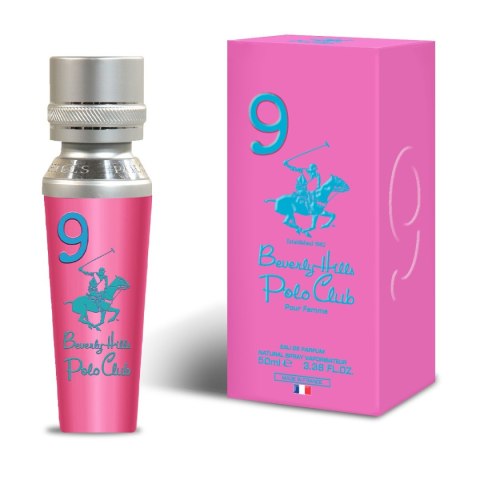 Beverly Hills Polo Club 9 Woda perfumowana damska 50 ml - Musujący sorbet kwiatowo-orientalny