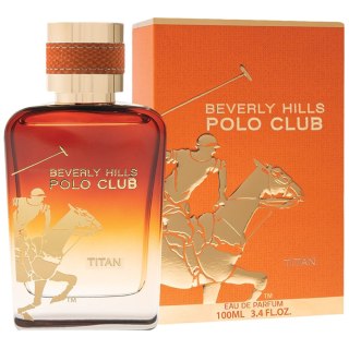 Beverly Hills Polo Club Prestige Titan Woda perfumowana męska 100 ml - Energetyczna świeżość z pazurem
