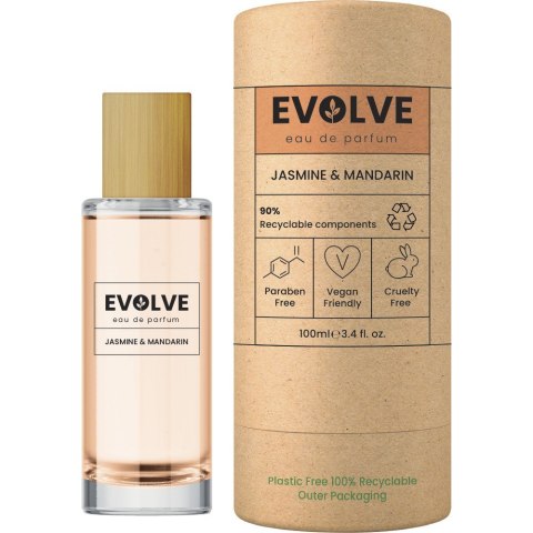 Evolve Jasmine & Mandarin Woda perfumowana damska 100 ml - Słoneczna energia w ekologicznym wydaniu