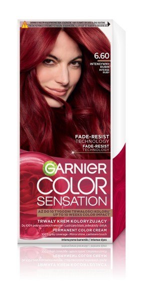 Garnier Color Sensation krem koloryzujący nr 6.60 - Intensywny Rubin 1 op.