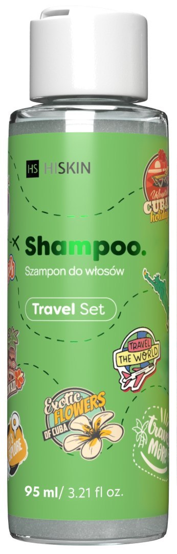Hiskin Travel Set szampon do włosów 95 ml