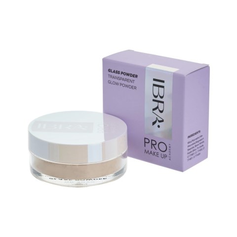 Ibra Glass Powder Rozświetlający Puder Transparentny 5 g