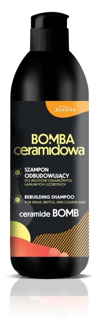Joanna Bomba Ceramidowa szampon odbudowujący do włosów osłabionych, łamliwych i szorstkich 500 ml