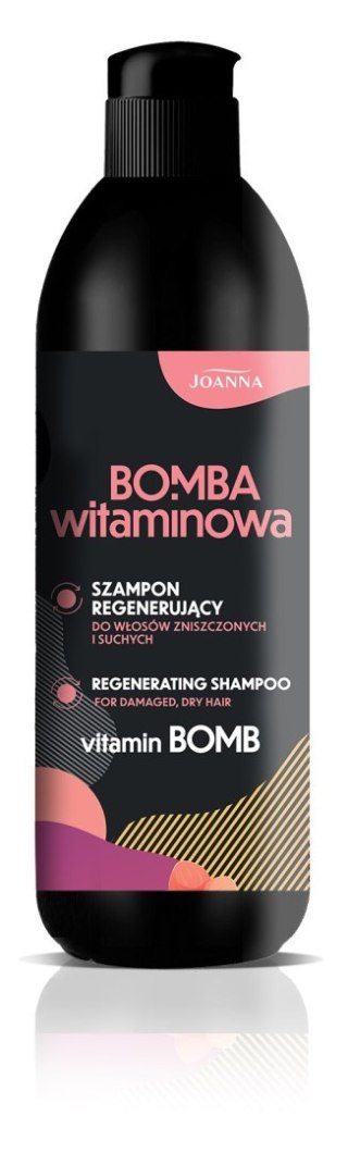 Joanna Bomba Witaminowa szampon regenerujący do włosów zniszczonych i suchych 500 ml