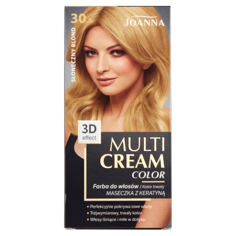 Joanna Multi Cream Color farba do włosów Słoneczny Blond 30.5