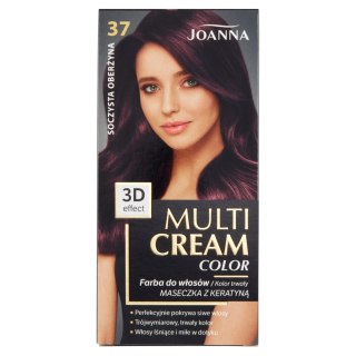 Joanna Multi Cream Color farba do włosów Soczysta oberżyna 37
