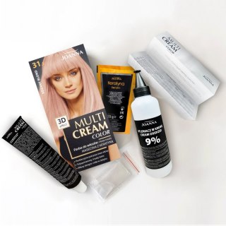 Joanna Multi Cream Color farba do włosów nr 31.5 Różany Blond.