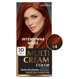 Joanna Multi Cream Color farba do włosów nr 44 Intensywna Miedź.