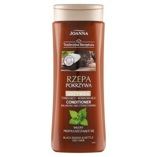 Joanna Tradycyjna Receptura odżywka tonizująco-wzmacniająca - Rzepa i pokrzywa, 300 g