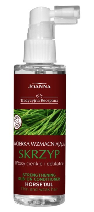 Joanna Tradycyjna Receptura wcierka wzmacniająca Skrzyp - włosy cienkie i delikatne 100 ml