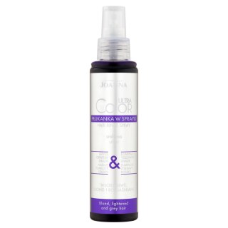 Joanna Ultra Color płukanka do włosów w sprayu srebrna 150 ml