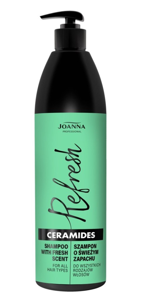 Joanna Professional Ceramides szampon o świeżym zapachu, 1000 ml