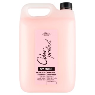 Joanna Professional szampon ochronny do włosów farbowanych z filtrem UV Wiśnia 5000 ml
