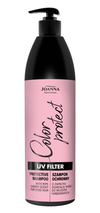 Joanna Professional UV Filter szampon ochronny o zapachu dojrzałej wiśni 1000 ml