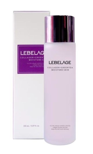 Lebelage tonik do twarzy Kolagen + Zielona herbata 150 ml